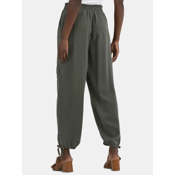 Women's High Rise Jogger Pants Size XL (16-18) NWT - Time and Tru - Picture 2 of 7